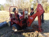 DITCH WITCH RT40 DIESEL MOTOR W/ BACKHOE AND SHANK VIN#CMWA322XXV0000559 (HRS: 1,536)