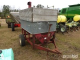 HEIDER 1-AXLE FEED CART W/ AUGER STOCK#6792