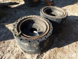 (4) SOLID SKIDER TIRES