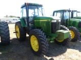 JOHN DEERE 7810 TRACTOR W/ 4WD, CAB & AIR, SN#RW7810H015138  ODOMETER SHOWS: 6,208 HRS