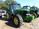 JOHN DEERE 7520 TRACTOR, 4WD, CAB & AIR SN#RTW7520R015225 (ODOMETER SHOWS: 7,404 HRS)