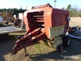 NEW HOLLAND 848 STRING WRAP HAY BALE