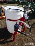 55 GALLON 3pt. SPRAYER W/ HAND SPRAYER & NOZZEL