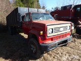 1977 CHEV C65 GRAIN TRUCK W/ DUMP, 20' BODY VIN#CCE677V105144 (ODOMETER SHOWS: 41,991 - MILEAGE EXEM