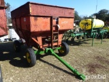 J&M 200 Bu. GRAIN TRAILER W/ JOHN DEERE RUNNING GEAR