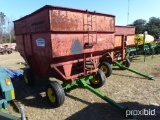 UNVERFERTH MCCURDY GRAIN TRAILER W/ JOHN DEERE RUNNING GEAR