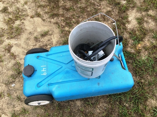 GAS TANK & POWER CORDS