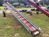20' CORN CONVEYOR W/ ELECTRIC MOTOR