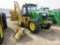 JOHN DEERE 6115M W/ LONG-ARM CUTTER 4WD DUALS 115HP CAB & AIR SN#1L06115MPEH803468 (ODOMETER SHOWS: