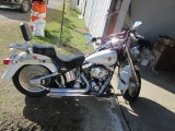 2001 HARLEY DAVIDSON FATBOY MOTORCYCLE (ODOMETER SHOWS: 9,125) VIN#1HD1BMY161Y052799