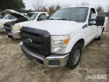 2014 FORD F250 SUPER DUTY (GAS) SINGLE CAB W/ SERVICE BODY (ODOMETER SHOWS:189,762) VIN#1FDBF2A61EEB