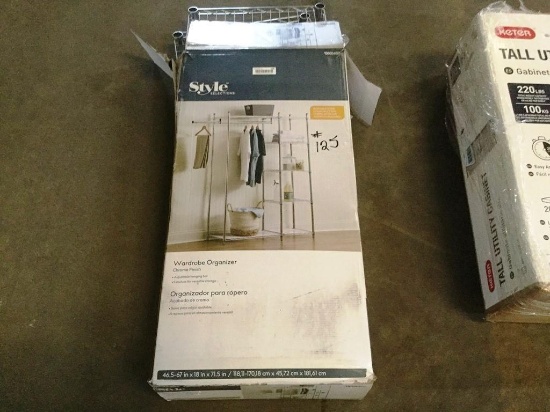 STYLE SELECTIONS WARDROBE ORGANIZER...