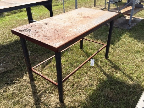 METAL SHOP TABLE 2'X5'