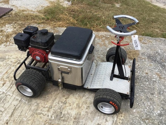 Gas Go Cart w/ Cooler Seat