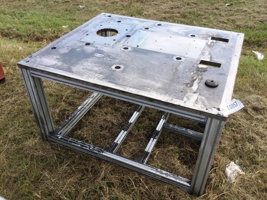 5X5 STEEL SHOP TABLE
