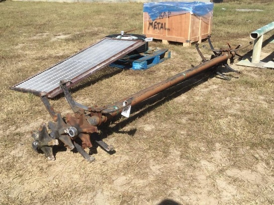 (3) TRAILER AXLE