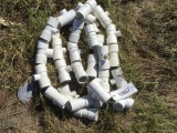 LOT OF PVC FITTINGS-1 1/4 IN. Ts