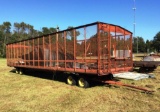 40 FT. TANDUM AXLE COTTON WAGON W/ SIDES