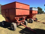 KILBROS 250 Bu. GRAIN WAGON (ORANGE) STOCK#18181