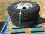 (2) LT 235/85 R16 TIRES & RIMS