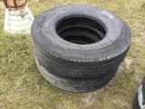 (2) TRUCK TIRES 12R 22.5-NEW