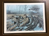 1988 Migratory Bird Print w/ Stamp