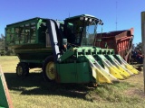 1997 JOHN DEERE 9965 4-ROW COTTON PICKER SN#N09965X000174 (HRS SHOWING: 4,457 MOTOR / 3,095 SEP.)