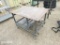 ROLLING METAL SHOP TABLE