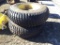 (2) GOOD YEAR SFT105 TUBELESS TURF TIRES W/ RIMS...SIZE 16.9 30...CAME OFF OF A SPRAYER