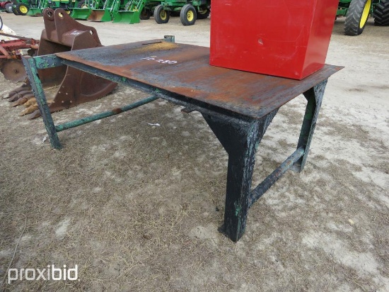 METAL SHOP TABLE 4'X6'