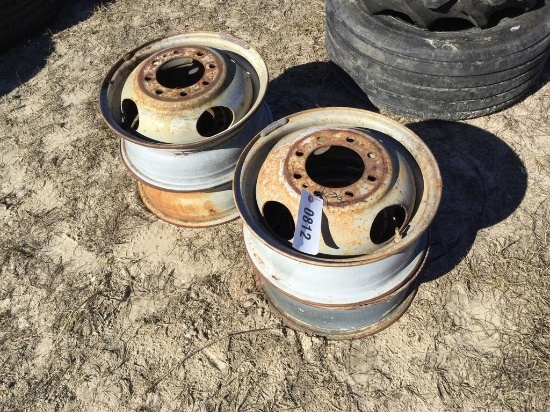 (4) DUALLY RIMS