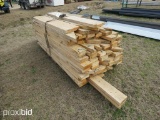 (1) PALLET ROUGH CUT 6' LONG BOARDS