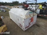 500 GAL. FUEL TANK DOUBLE WALL W/ TRANSFER PUMP