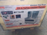 23IN. TURKEY/CHICKEN PLUCKER W/ STAINLESS STEEL DRUM