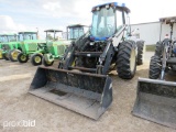 NEW HOLLAND TV6070 TRACTOR W/ NEW HOLLAND 7614 LOADER BUCKET SN# RVS057157 (ODOMETER SHOWS: 4,320