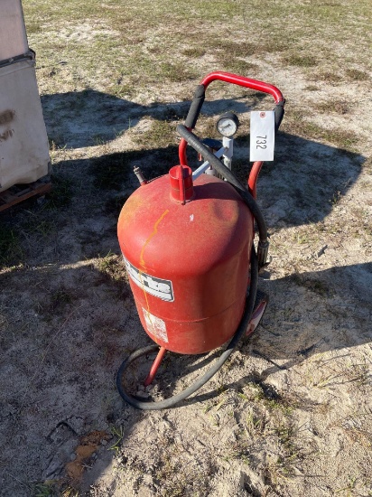 Sand Blast Pot