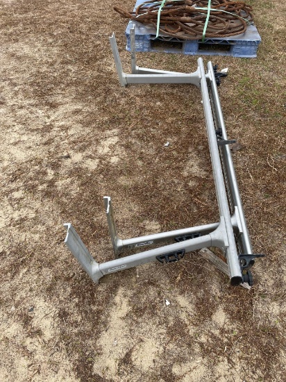 (2) ALUMINUM TRUCK RACKS