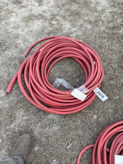 43 FT. OF 1/2" 300 PSI RUBBER HOSE...
