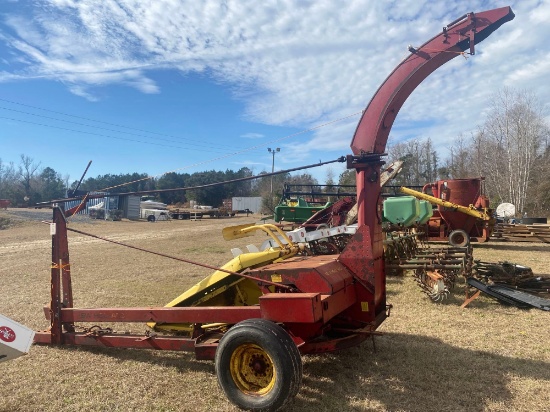 1 ROW NEW HOLLAND 717 SUPER SILAGE CHOPPER (SHARP-FIELD READY)