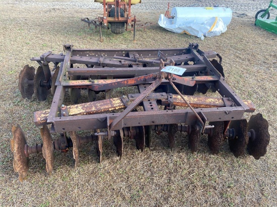 3 PT. DISK HARROW 6' W/ DRAG BAR