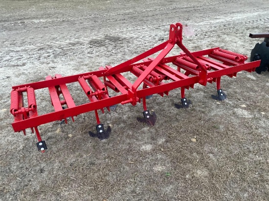 3 PT. 7' SPRING CULTIVATOR W/ NEW SWEEPS (LIKE NEW)... 9 SHAWKS