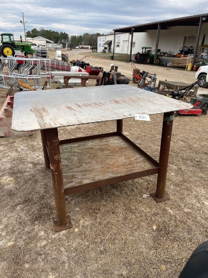 Heavy Duty Shop Table