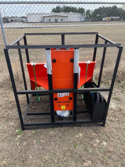 Skid Steer Hydraulic Post Pounder