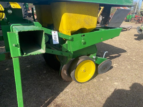 2 ROW JOHN DEERE PLANTERS-SEED ONLY-GROUND DRIVE 30 ROW SPACING...
