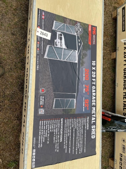 10X20 FT. METAL GARAGE SHED TMG-MS1020A