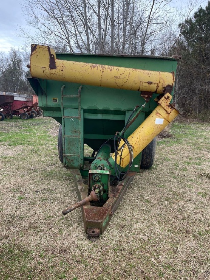 JOHN DEERE 200 BUSHEL GRAIN CART 1210 A MODEL W/ SIDE AUGER...