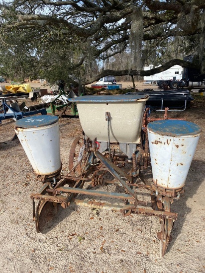 FORD 2 ROW 3 PT. PLANTER W/ FERT. & SEED...