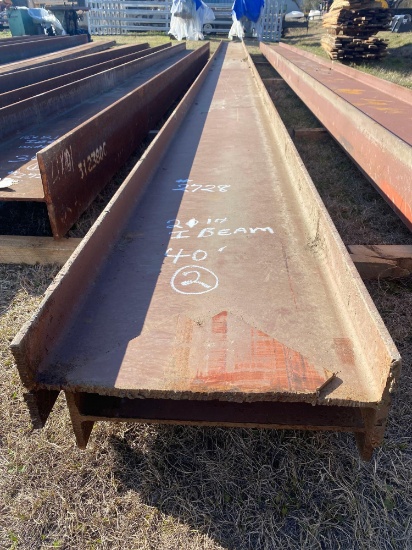 (2) STEEL I-BEAMS