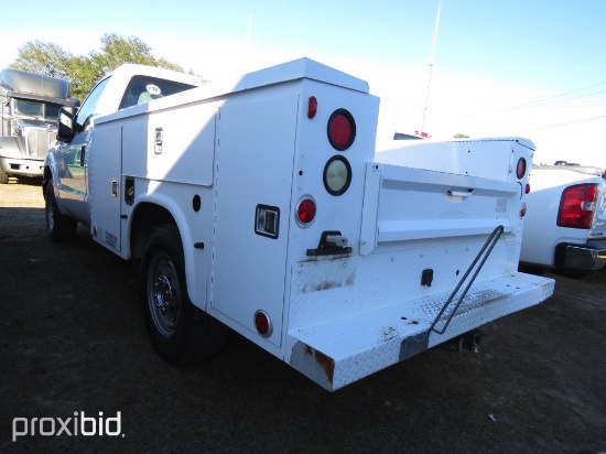 2014 FORD F-250 SUPER DUTY REG. CAB/SERVICE BODY... MILES 134387 VIN# 1FDBF2A64EEB46784