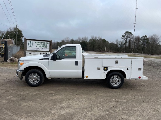 2014 FORD 250 GAS MOTOR/SERVICE BODY MILES 211690 VIN # 1FDBF2A68EEB46786